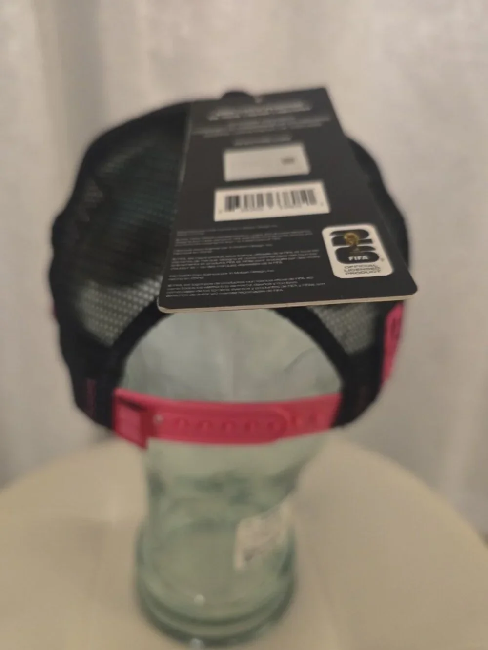 2026 FIFA World Cup Trucker Cord We Are 26 Miami Black Pink Snapback Hat Cap NEW